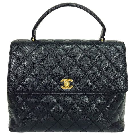 chanel vanity bag top handle|vintage chanel top handle bag.